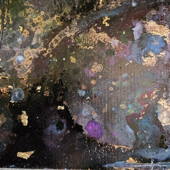 HANDCRAFTED Abstract Painting HANDMADE Artwork HANDPAINTED Wall Art Decor 20x30
